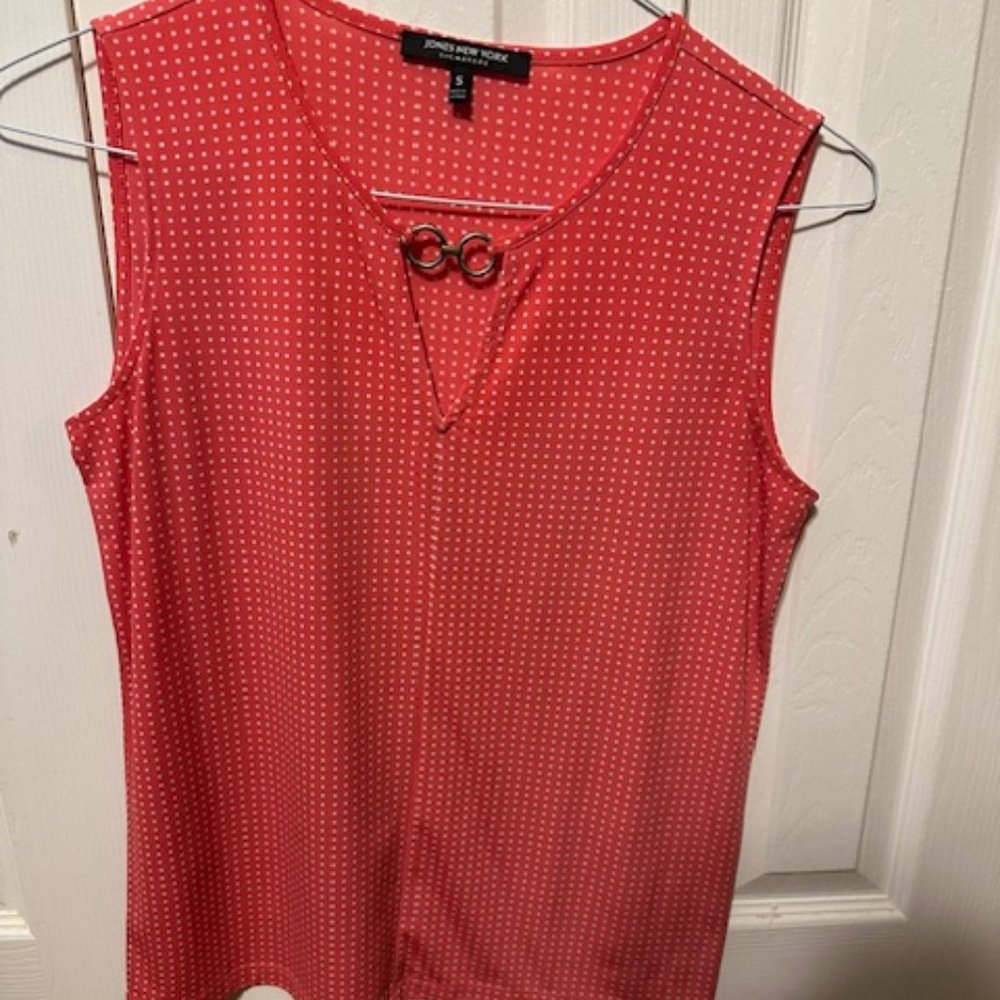 Jones New York Women's Sleeveless Top